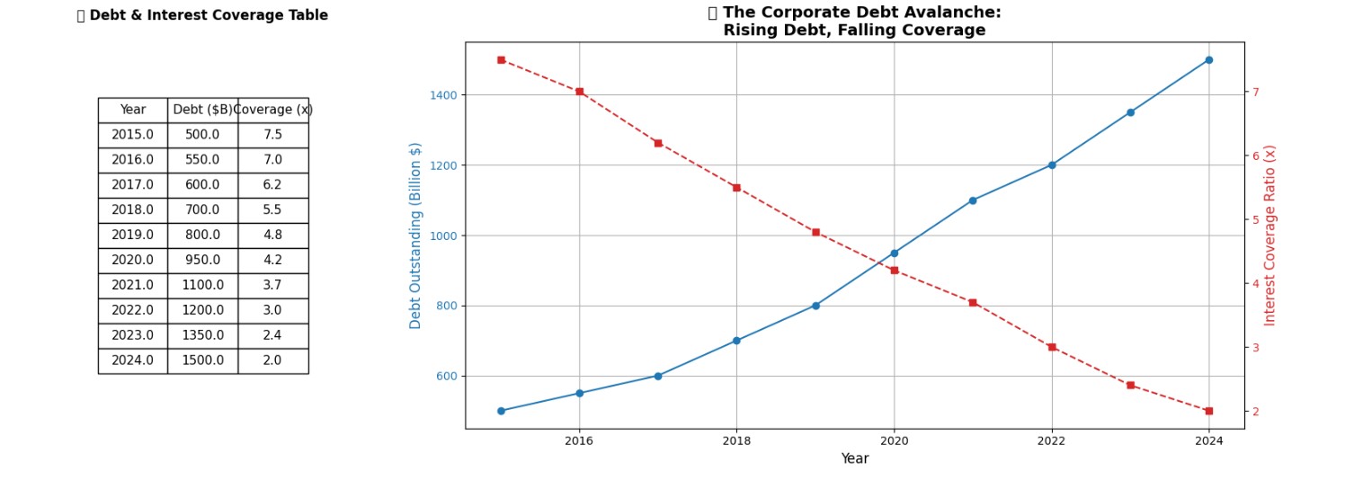Debt and Interest Coverage Chart